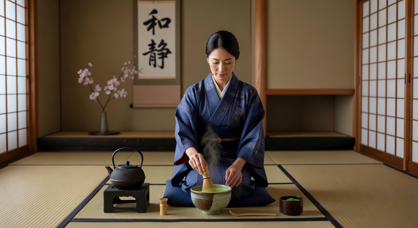 The tea ceremony — presence and repetition