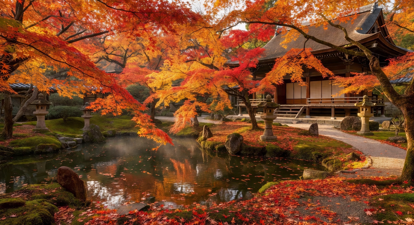 Kyoto autumn maple — the quiet beauty of the Japanese seasons