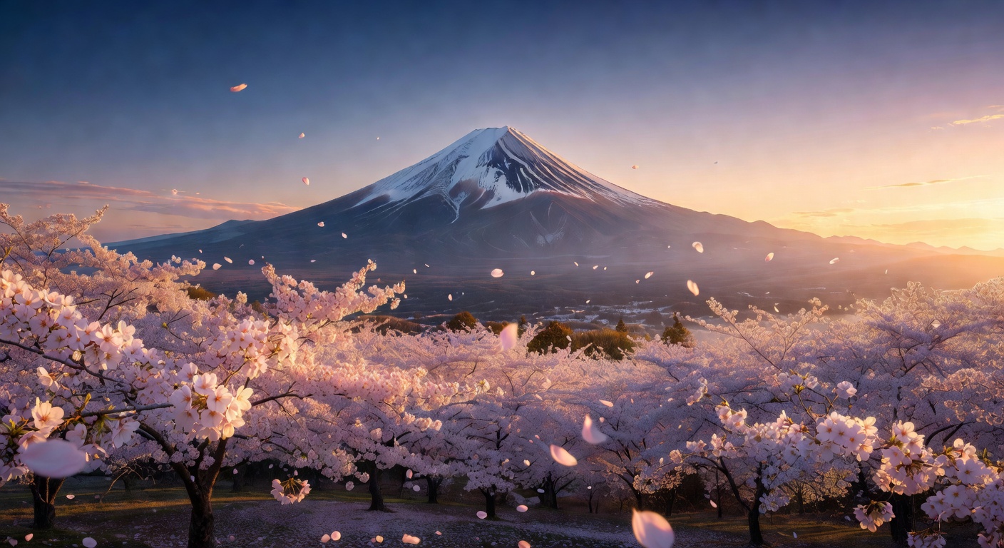 Mount Fuji at sunrise — a symbol of calm beginnings